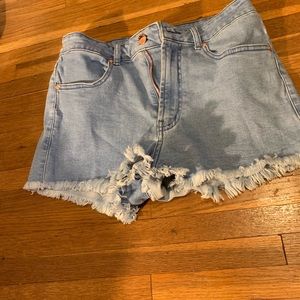 Jean shorts